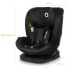 Lionelo Detská autosedačka Bastiaan ISOFIX+I-SIZE (40-150cm) (Farba Black Carbon)