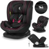 Lionelo Detská autosedačka Bastiaan ISOFIX+I-SIZE (40-150cm) (Farba Black Red)