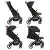 Kidwell COLMER Jet Black športový kočík