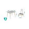 RICOKIDS stolík detský set + 2 stoličky Zajačik