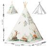 Nukido Teepee detský stan zvieratká