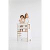 BabyWood Učiaca veža Kitchen Helper SLIM M double biela