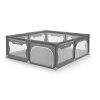 Lionelo Willow XL grey concrete detská ohrádka 187x207cm