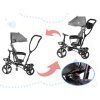 IKONKA detská trojkolka TRIKE Fix Lite tricycle sivá