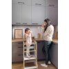 BabyWood Učiaca veža Kitchen Helper SLIM M grey