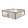 Lionelo Willow XL Beige Sand detská ohrádka 187x207cm