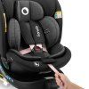 Lionelo NAVY ISOFIX + I-SIZE detská autosedačka (40-150 cm) - Black Turquoise