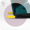 MoMi MEI +ISOFIX detská autosedačka (100-150cm) - Červená