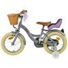 Volare - Detský bicykel Blossom 14" CB- fialový