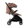 MoMi ANDREA športový kočík hnedý