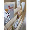 BabyWood detská knižnica SLIM M grey