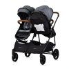 Chipolino DUO SMART kočík pre dvojičky - Biscotta