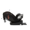 Chipolino Autosedačka VOLARE - otočná ISOFIX+I-SIZE (40-150 cm) (Farba Obsidian)