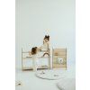 BabyWood detská knižnica SLIM S GREY