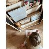 BabyWood detská knižnica SLIM S GREY