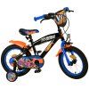 Volare Hot Wheels 14" detský bicykel čierny