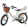 Volare Blossom kinderfiets 16 inch wit 8 W1800 l2ly mz