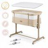 42115 nukido detska cestovna postielka s matracom beige