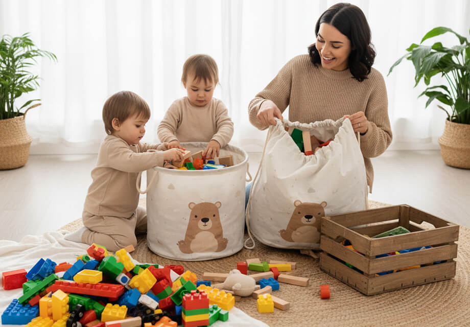 Úklid hraček hrou: Jak naučit děti, že pořádek může být zábava?