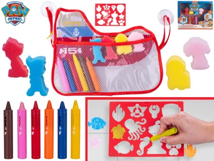 32225 sada pastelek do vany paw patrol se sablonami mikro trading