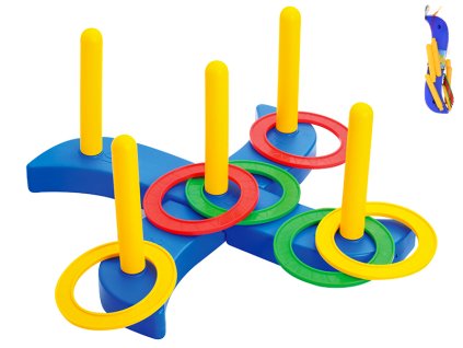 32336 hazeci hra s krouzky 49 cm mikro trading