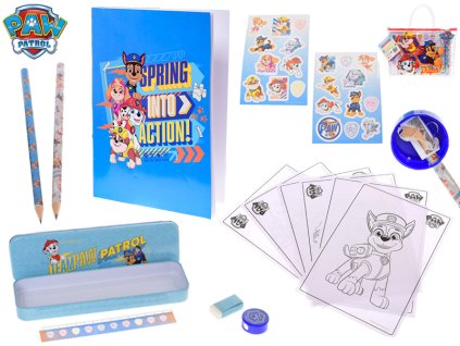 32354 kreslici sada paw patrol se skicakem v tasce mikro trading
