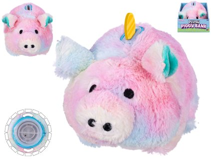 32444 plysova pokladnicka prasatko 20 cm mikro trading
