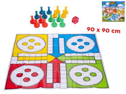 32453 obri spolecenska hra clovece nezlob se 90x90 cm mikro trading