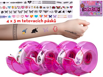 32462 lepici pasky s tetovanim 4 ks mikro trading