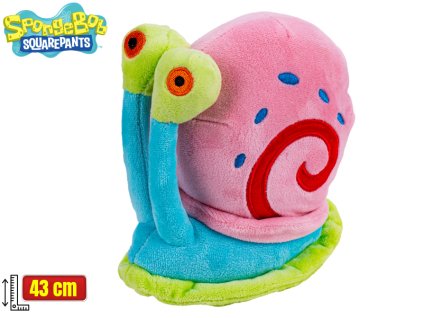 32513 plysak spongebob gary 43 cm mikro trading