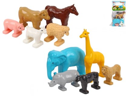 32522 sada figurek zviratek 10 ks mikro trading