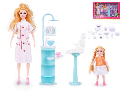 32594 panenka doktorka s pacientkou a doplnky mikro trading