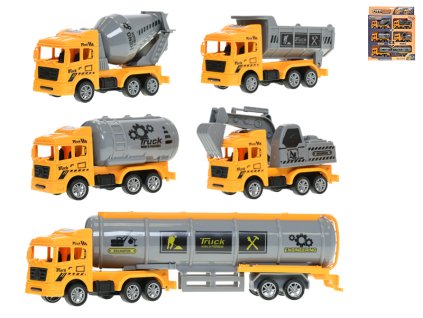 32942 sada stavebnich vozidel na zpetny chod 5 ks mikro trading