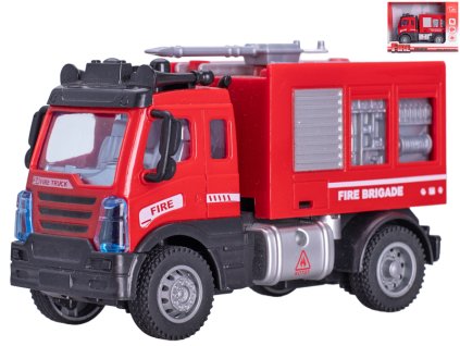 33017 hasicske auto s vodnim delem na zpetny chod 12 cm mikro trading