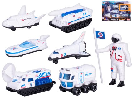 33107 sada vesmirnych vozidel s astronautem 6 ks mikro trading