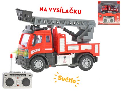 33152 rc hasicske auto se zebrikem 1 64 se svetlem 13 cm 27 mhz mikro trading
