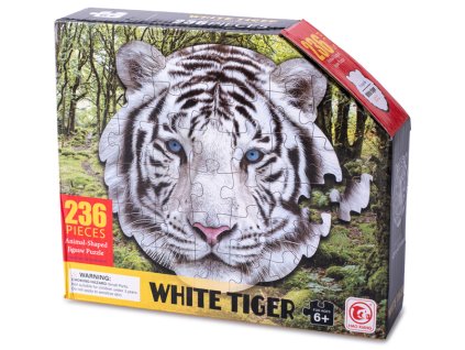 33332 puzzle tygr 236 dilku 42x41 cm mikro trading