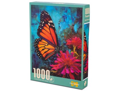 33368 puzzle motyl 1000 dilku 70x50 cm mikro trading