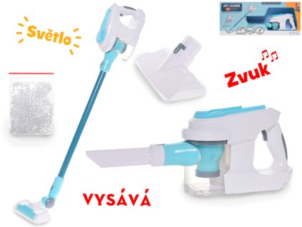 33413 detsky tycovy vysavac se svetlem a zvukem 34 cm mikro trading