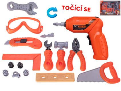 33434 sada naradi s vrtackou 16 ks mikro trading