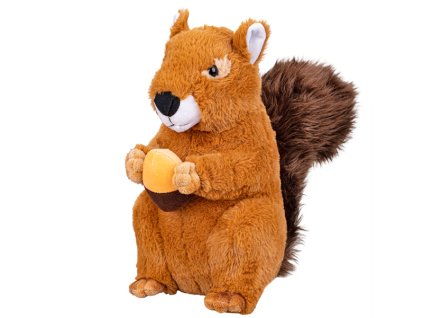 33584 plysova veverka obecna 33 cm mikro trading