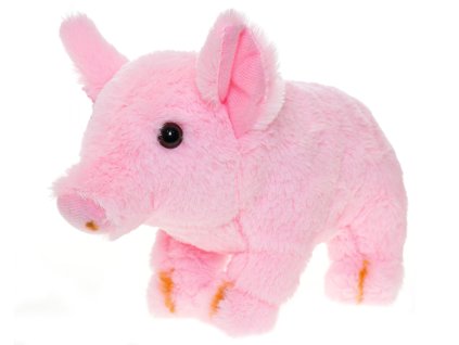 33698 plysove prasatko 24 cm mikro trading