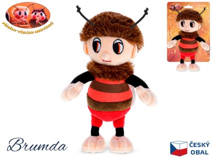 33791 plysak pribehy vcelich medvidku brumda 15 cm mikro trading