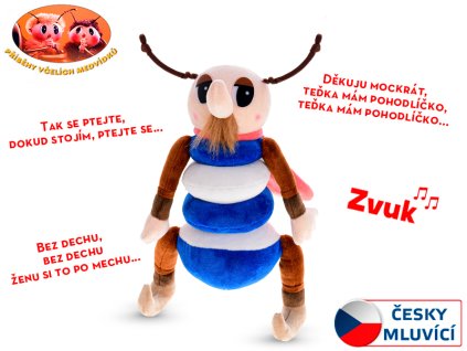 33872 zpivajici plysak pribehy vcelich medvidku kvapnik 32 cm mikro trading