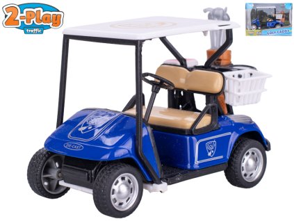 34058 kovovy golfovy vozik s holemi 10 cm 2 play