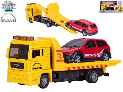 34073 kovova odtahova sluzba man s autem kids globe