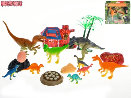 34103 sada dinosauru s doplnky 19 ks dinoworld