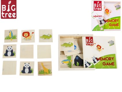 34133 drevene pexeso zviratka 20 ks big tree