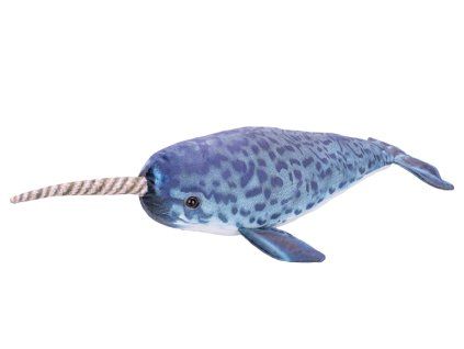 34948 plysovy narval 40 cm