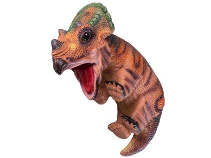 Hnědý maňásek mládě dinosaura, 42 cm